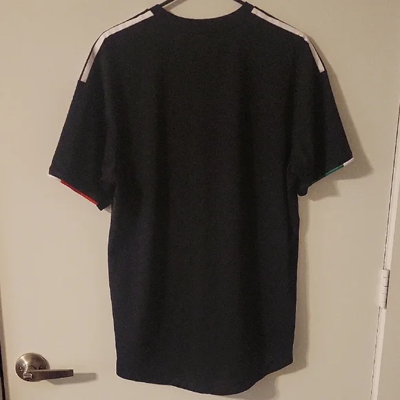 adidas Black Mexico National Team Soccer Jersey with Crest - Picture 4 of 4